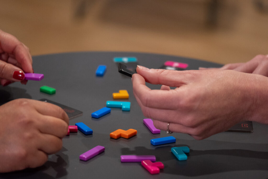 photo d'un atelier jeux en groupe